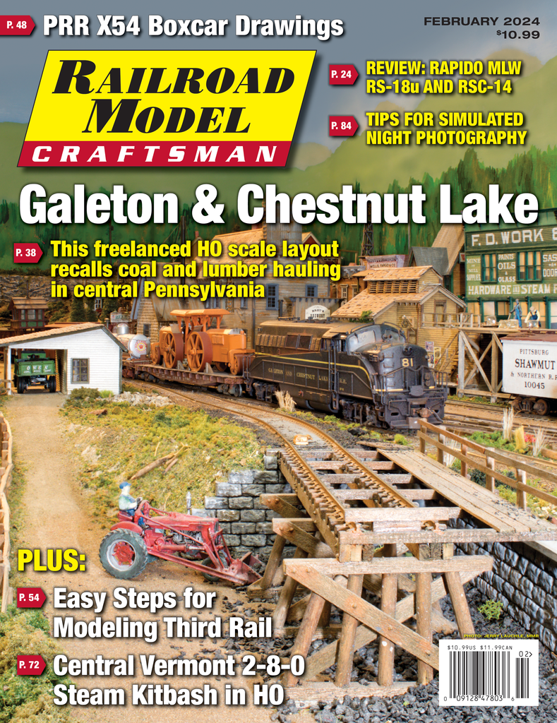 Railroad Model Craftsman February 2024