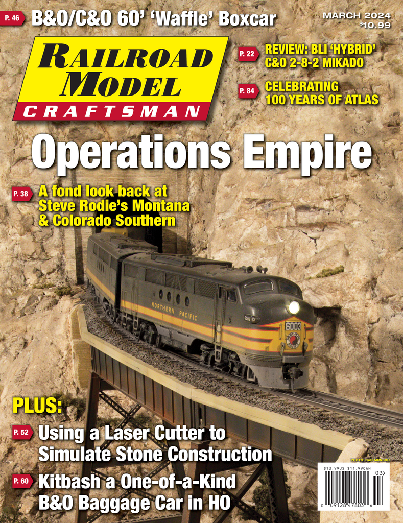 Railroad Model Craftsman March 2024
