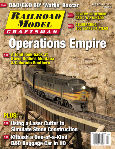 Railroad Model Craftsman March 2024