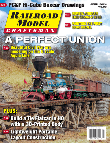 Railroad Model Craftsman April 2024