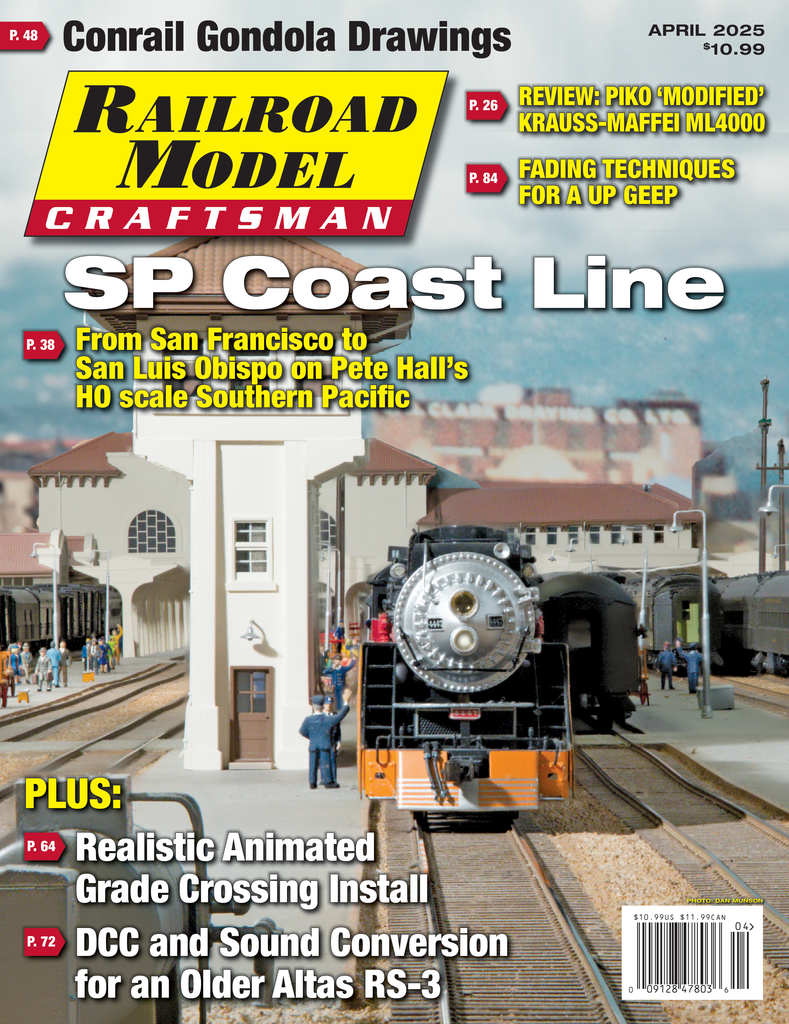 Railroad Model Craftsman April 2025