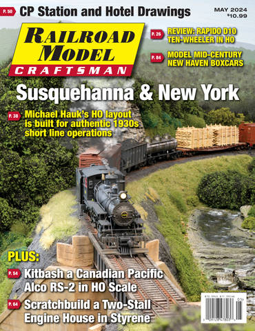 Railroad Model Craftsman May 2024