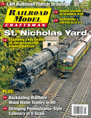 Railroad Model Craftsman July 2024