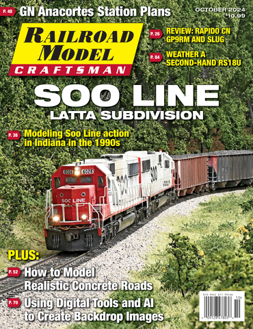 Railroad Model Craftsman October 2024