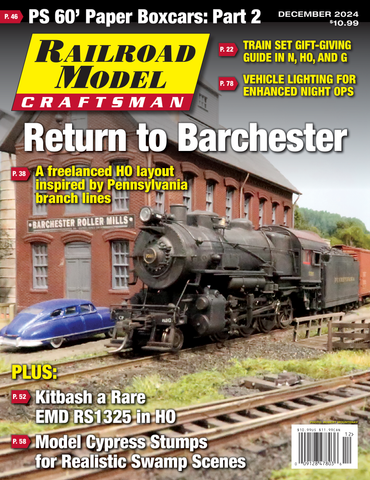 Railroad Model Craftsman December 2024