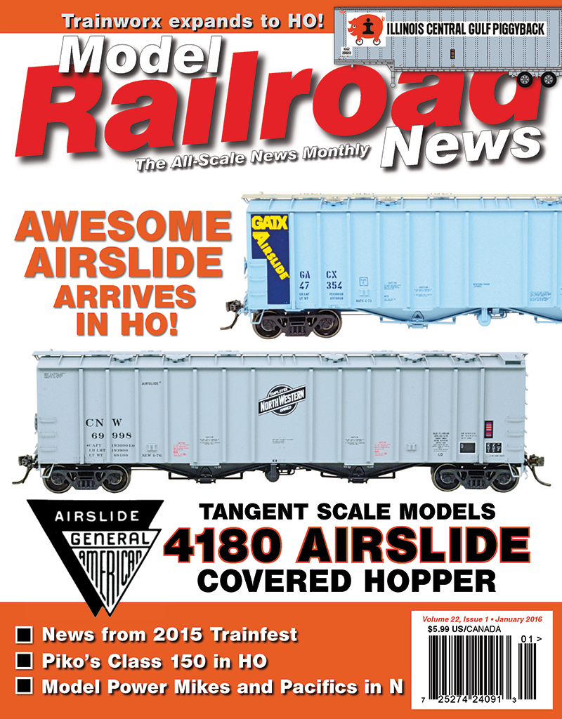 Model Railroad News January 2016