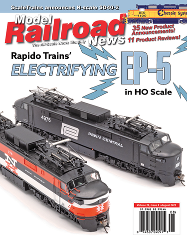 Model Railroad News August 2022