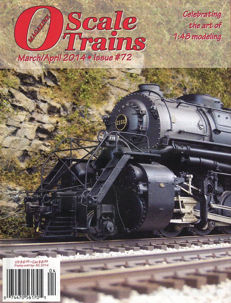 O Scale Trains Magazine March/April 2014