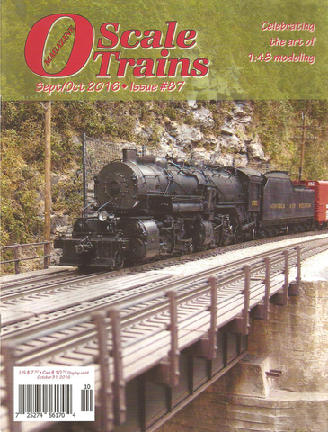 O Scale Trains Magazine September/October 2016