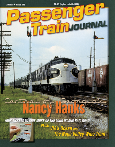 Passenger Train Journal First Quarter 2011