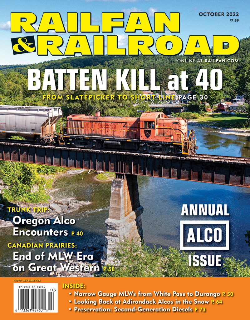 Railfan & Railroad October 2022