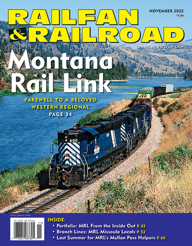Railfan & Railroad November 2022