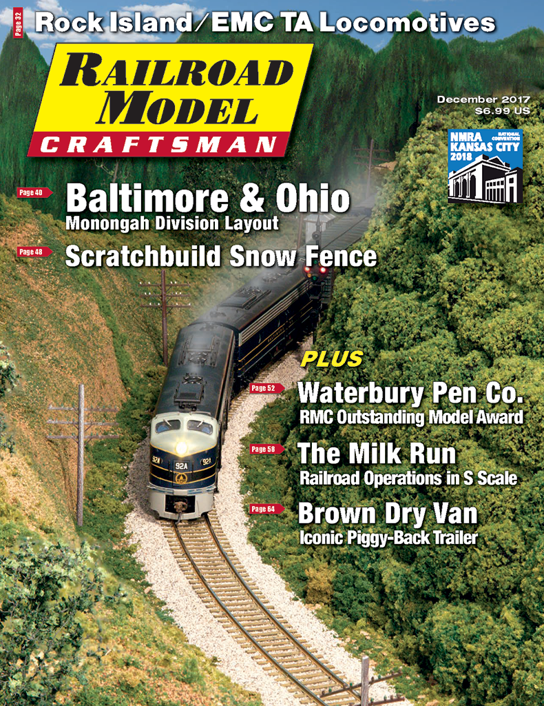 Railroad Model Craftsman December 2017