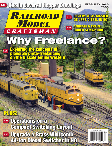 Kit Bashing (With Furry Paws) - Model Railroader Magazine - Model  Railroading, Model Trains, Reviews, Track Plans, and Forums