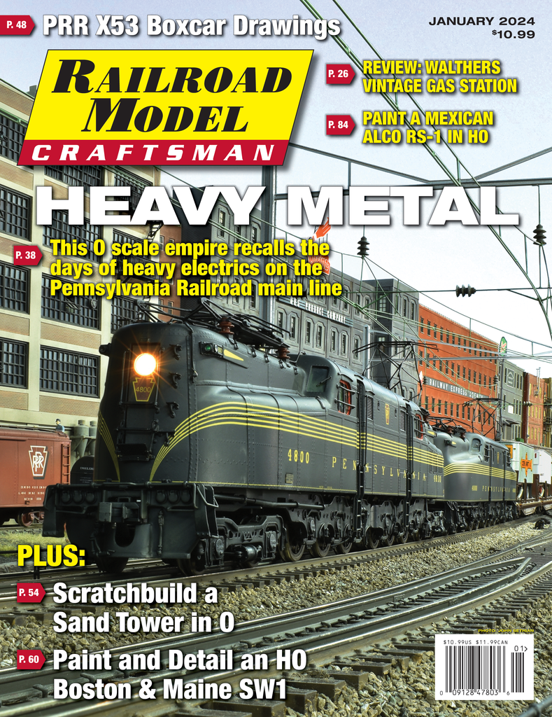 Railroad Model Craftsman January 2024