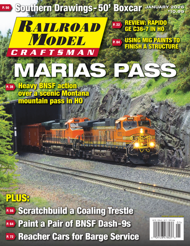 Railroad Model Craftsman January 2026