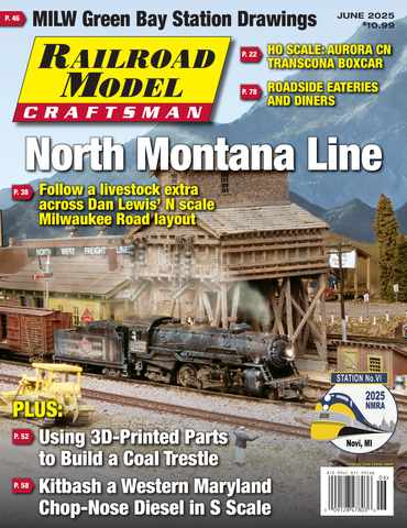Railroad Model Craftsman June 2025