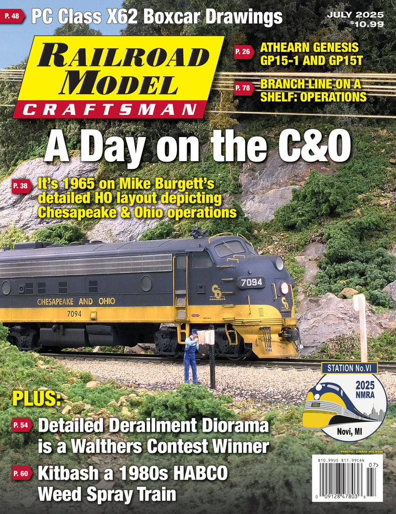 Railroad Model Craftsman July 2025