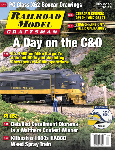 Railroad Model Craftsman July 2025