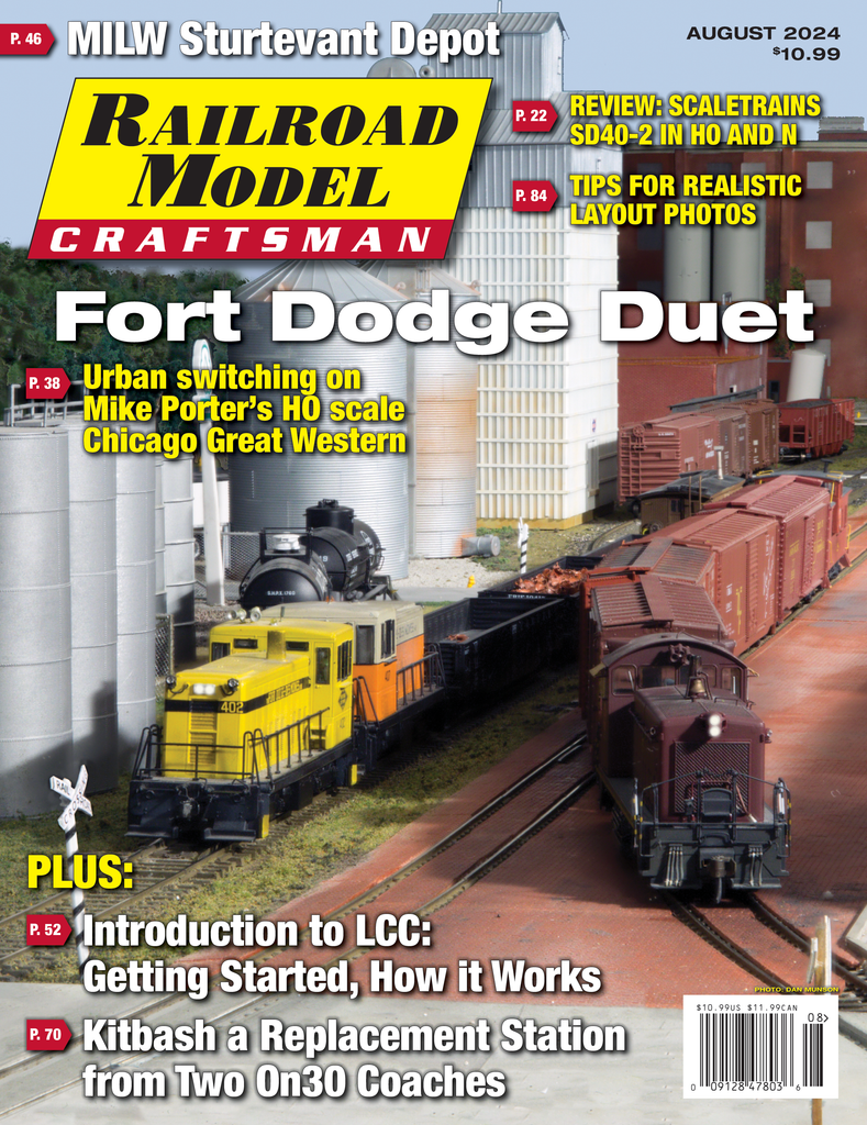 Railroad Model Craftsman August 2024