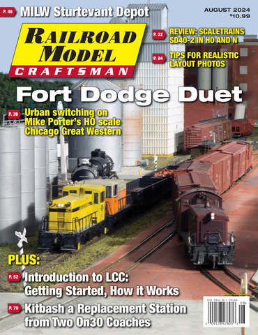 Railroad Model Craftsman August 2024