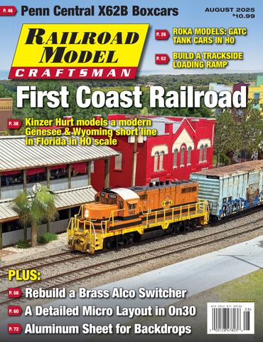 Railroad Model Craftsman August 2025