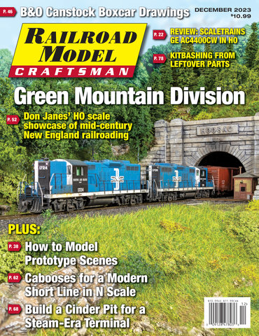 Railroad Model Craftsman December 2023