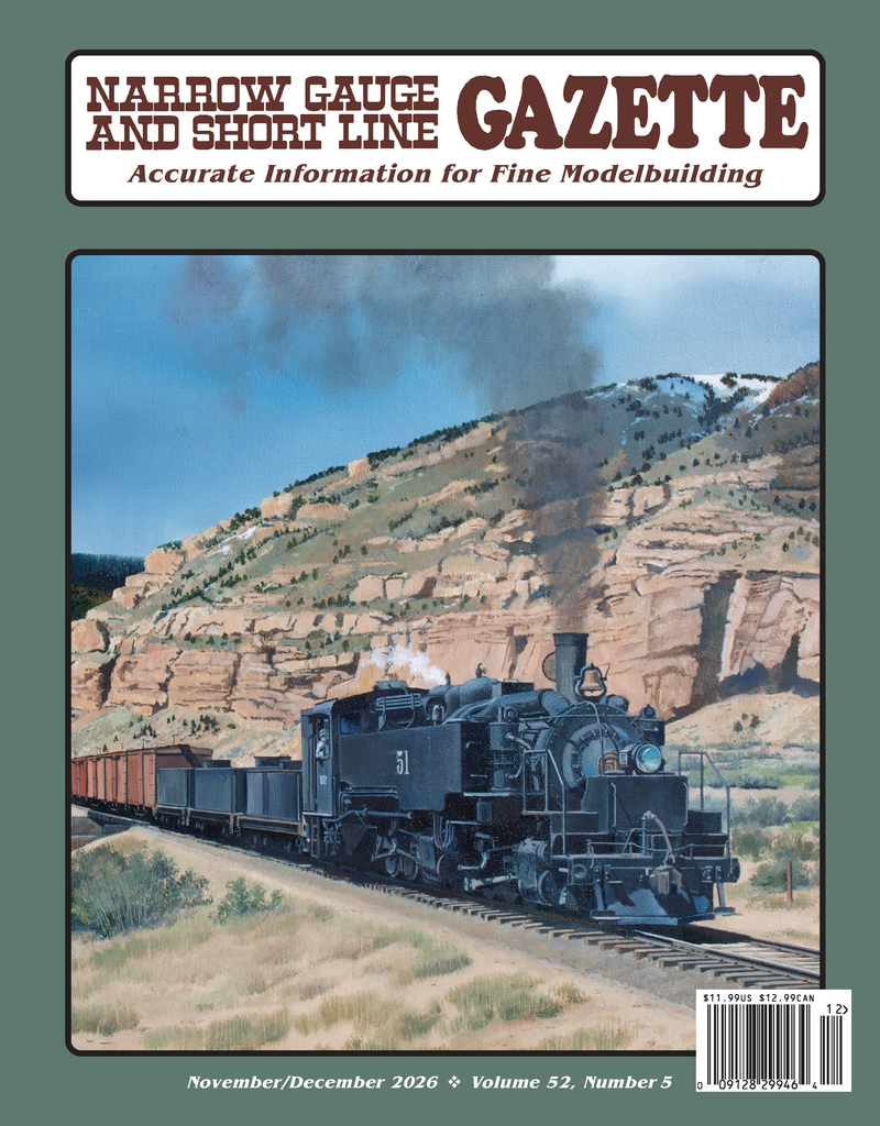 Narrow Gauge and Short Line Gazette Nov/Dec 2026