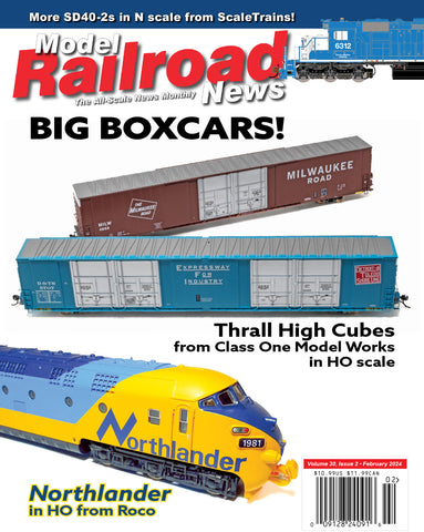 Model Railroad News February 2024