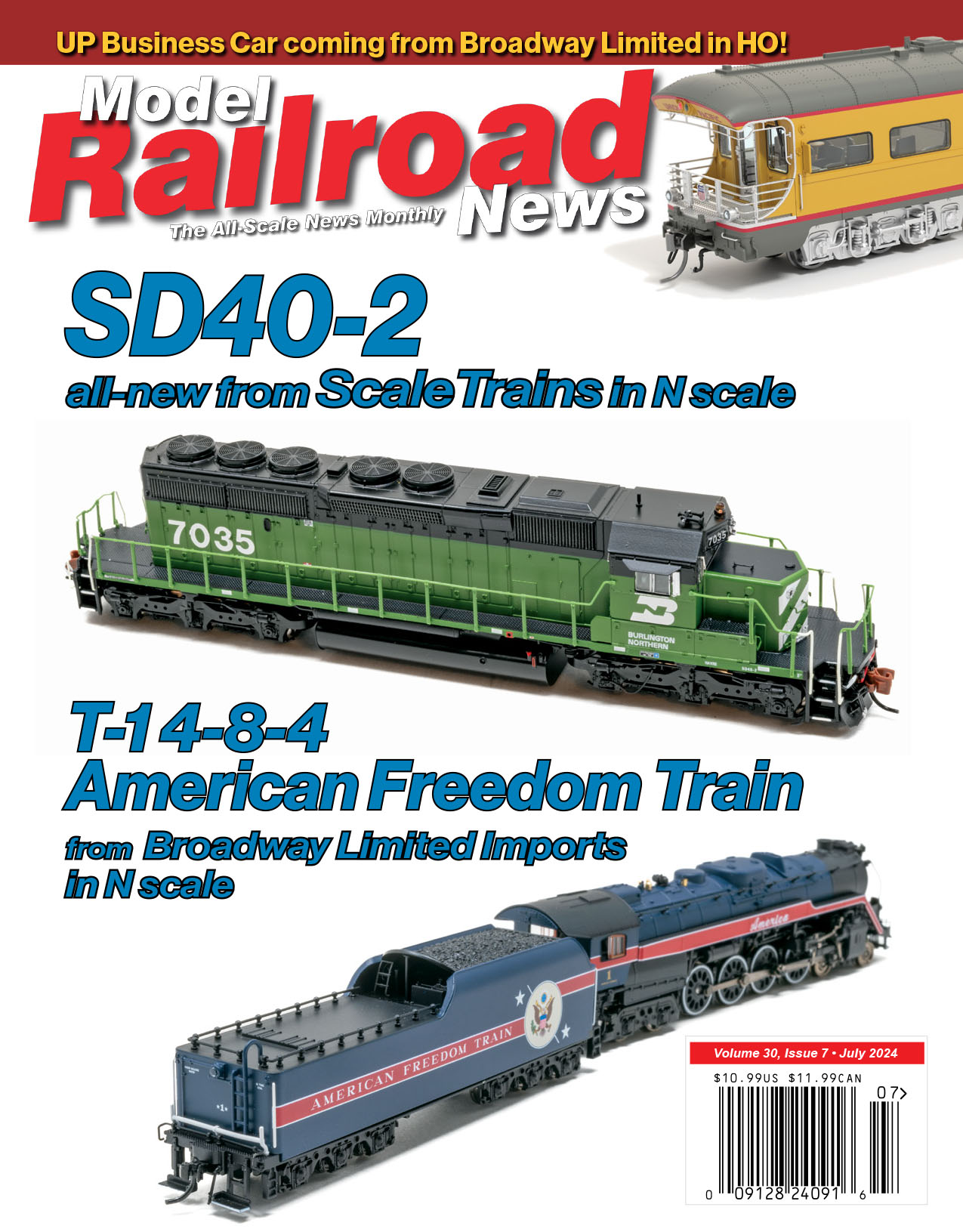 Model Railroad News July 2024 White River Productions