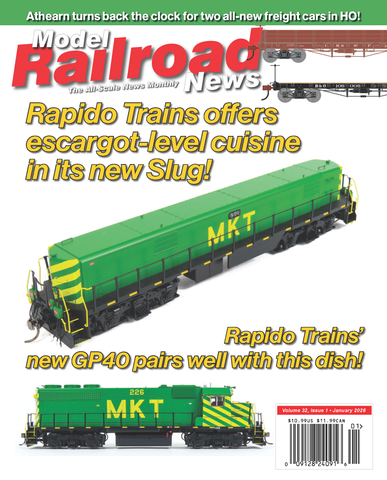 Model Railroad News January 2026