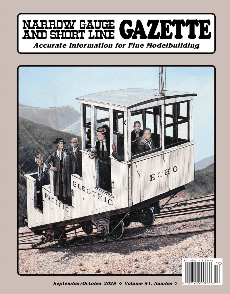 Narrow Gauge and Short Line Gazette Sept/Oct 2025