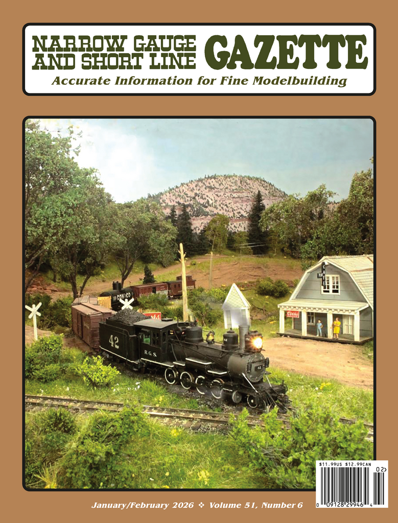 Narrow Gauge and Short Line Gazette Jan/Feb 2026