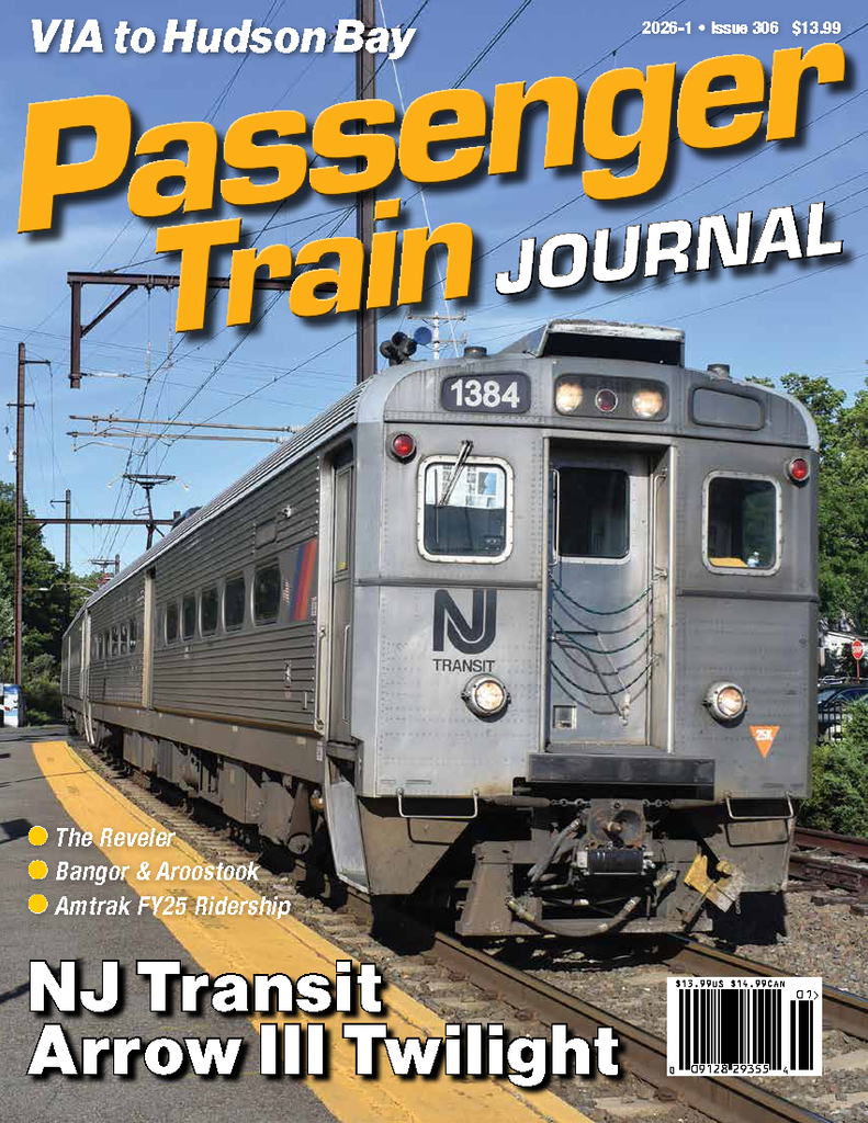 Passenger Train Journal First Quarter 2026