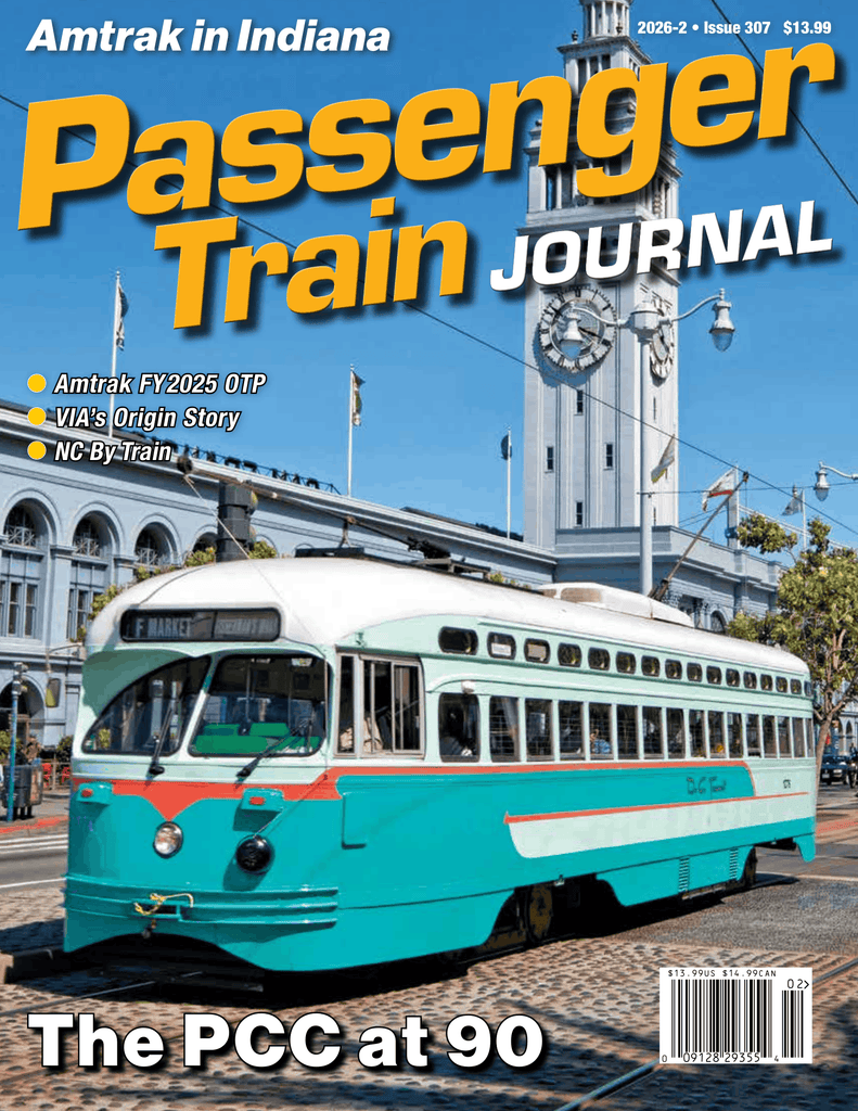 Passenger Train Journal Second Quarter 2026
