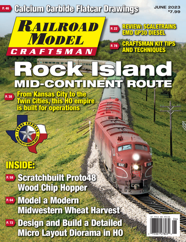 Railroad Model Craftsman June 2023