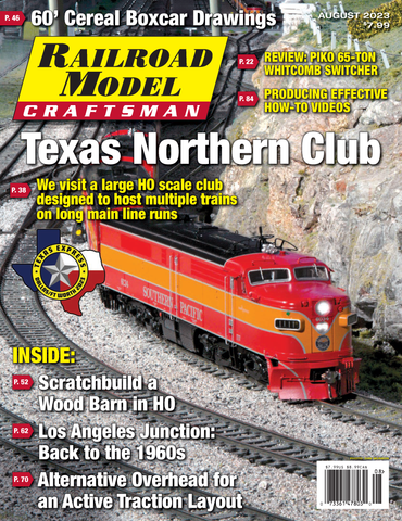 Railroad Model Craftsman August 2023