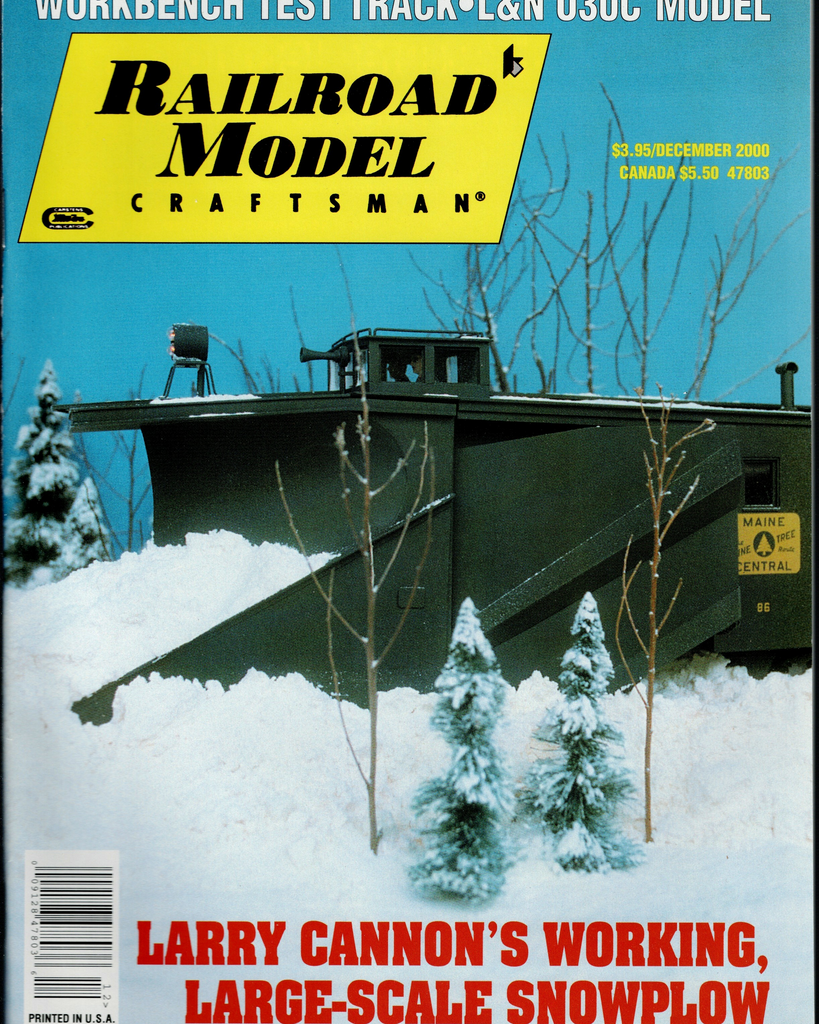Railroad Model Craftsman December 2000