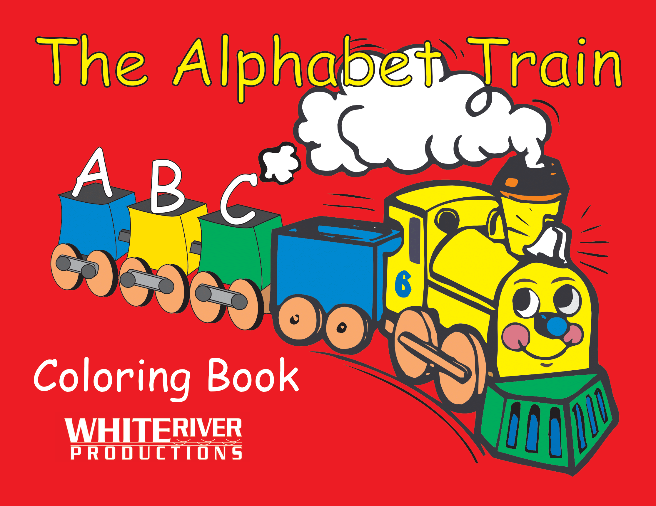 The Alphabet Train Coloring Book