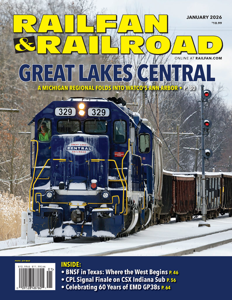Railfan & Railroad January 2026