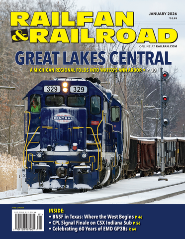 Railfan & Railroad January 2026