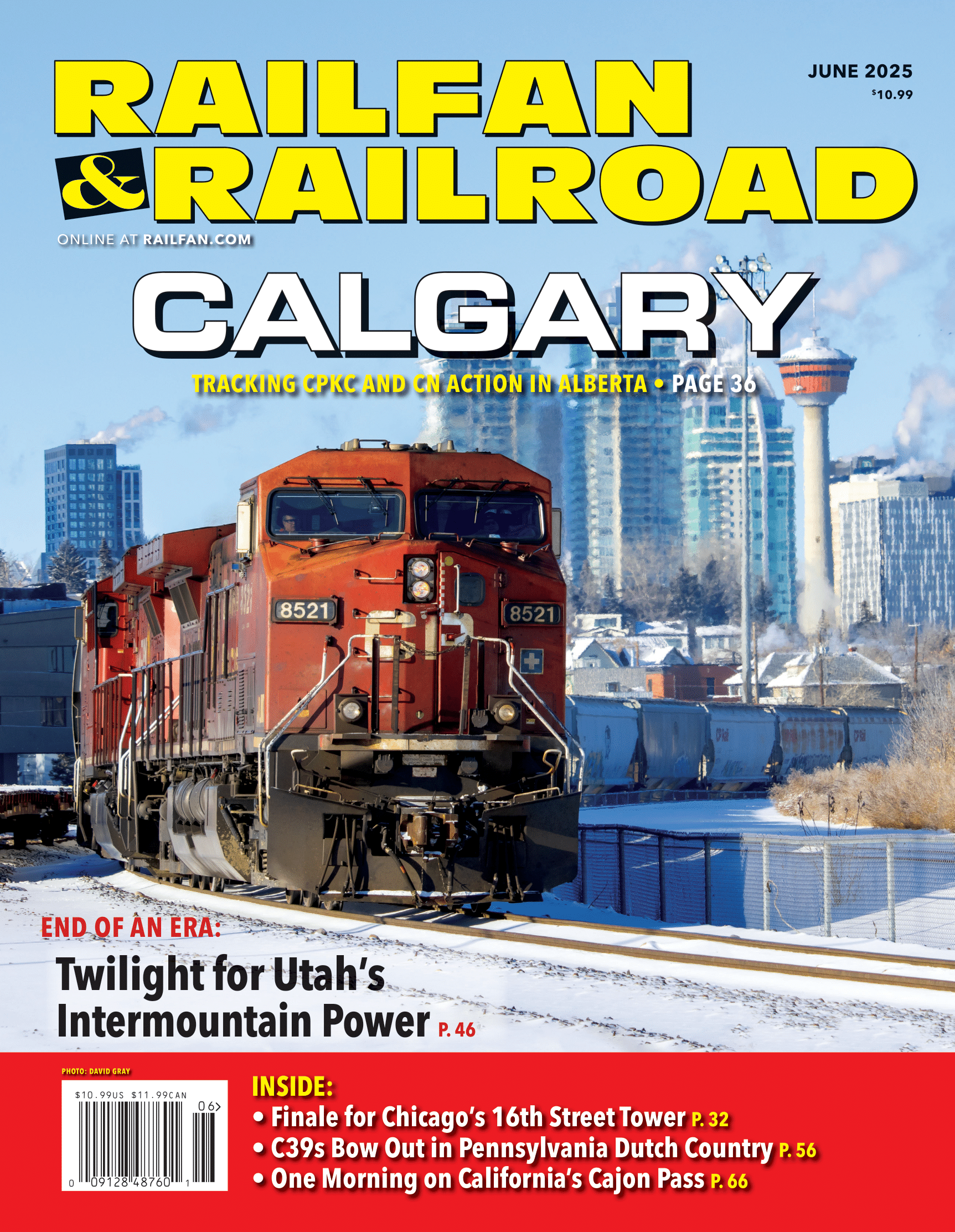 railway express magazine top gear Railfan & Railroad June 2025