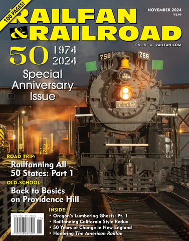 Railfan & Railroad November 2024