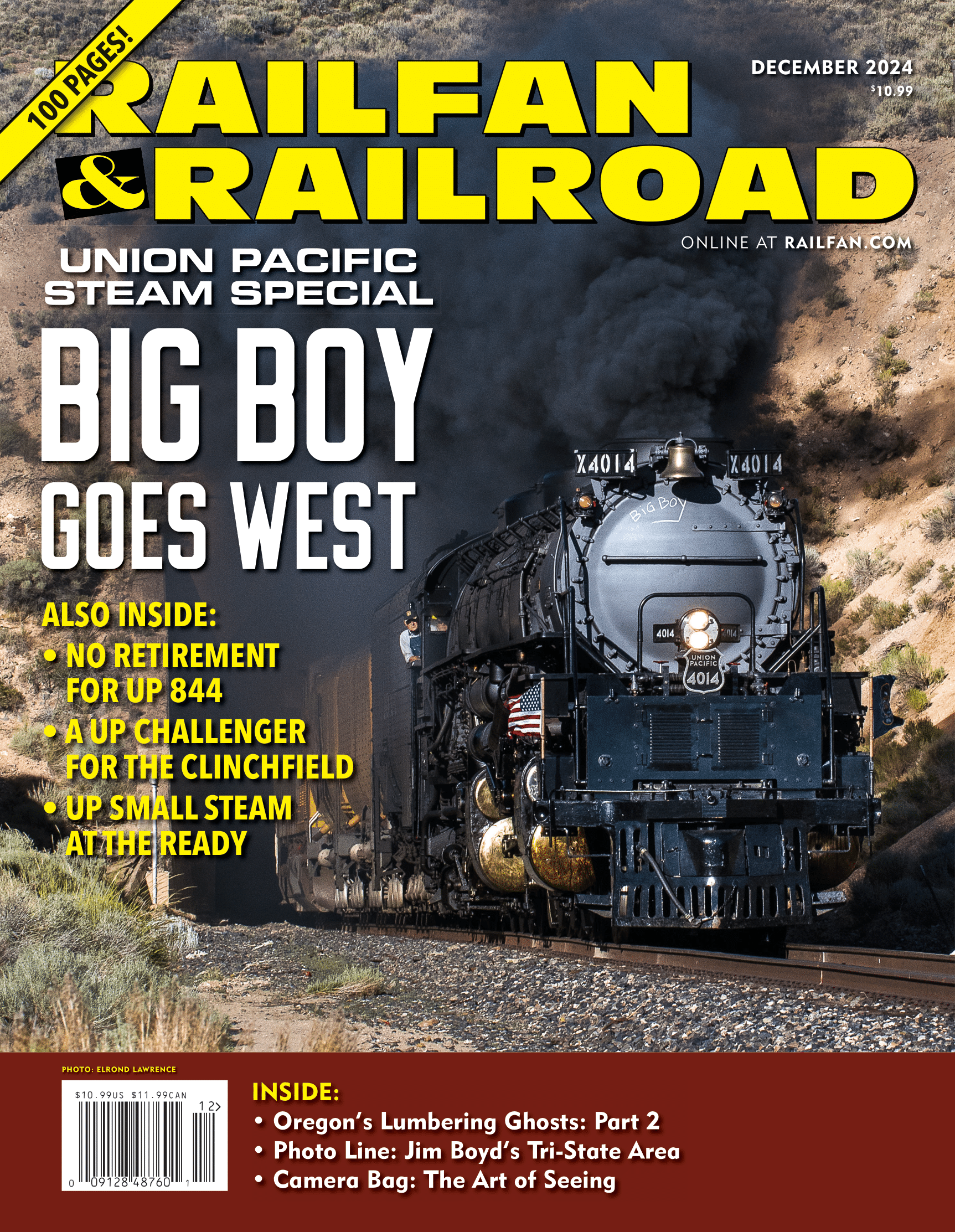 railway express magazine top gear Railfan & Railroad December 2024