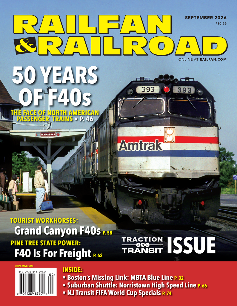Railfan & Railroad September 2026