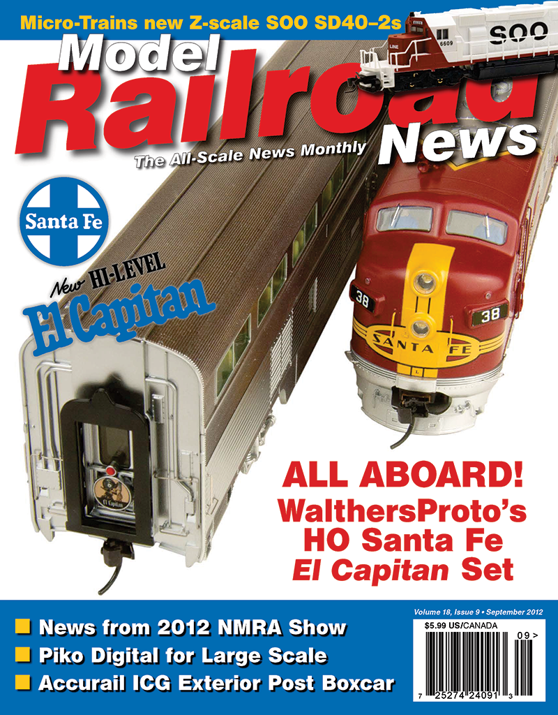 Model Railroad News September 2012 White River Productions