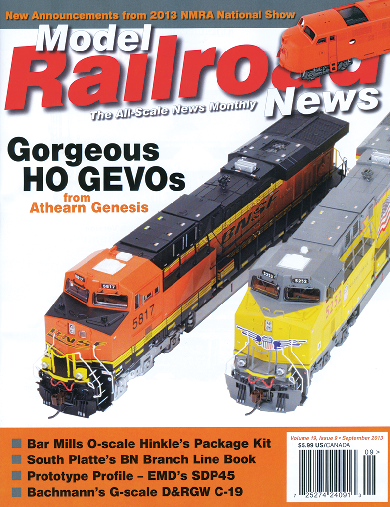 Model Railroad News September 2013