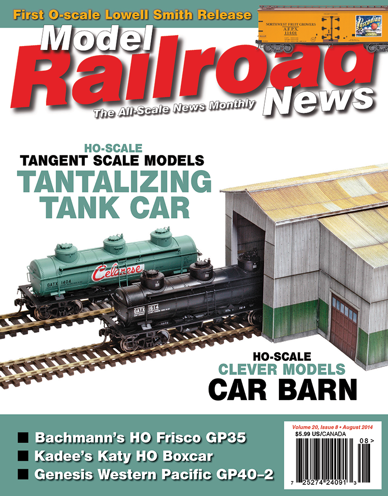 Model Railroad News August 2014