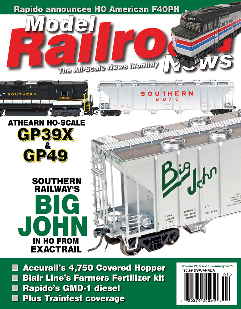 Model Railroad News January 2015