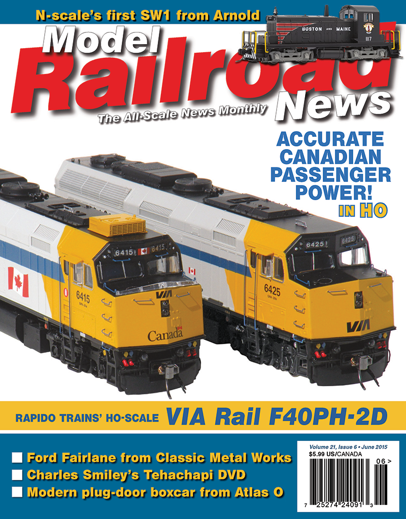 Model Railroad News June 2015